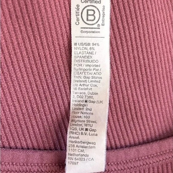 Athleta Aurora Ribbed Tank Camisole - Picture 4 of 5